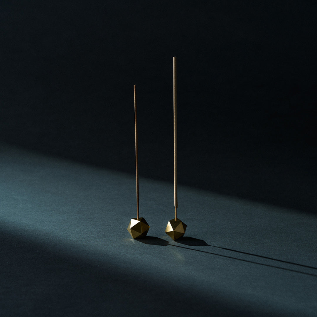 香炉・香皿・香立て - poly incense holder（brass） – ICHIKŌ ICHIE